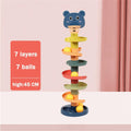 Rolling Ball Pile Tower Brinquedos para bebês, brinquedo educativo precoce