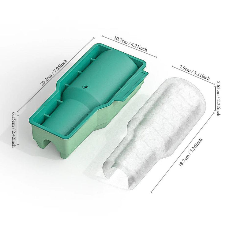 Moldes de Cubos de Gelo de Silicone para Stanley, bandeja redonda, Copo para Beb